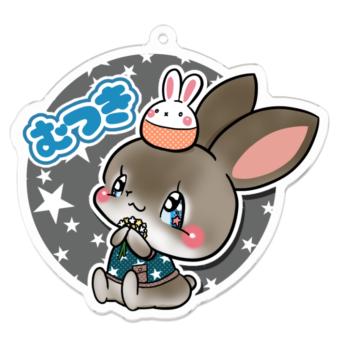 アクリルキーホルダー - 70 x 70 (mm)