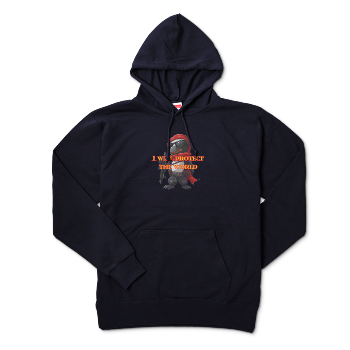 パーカー - XL - ネイビー