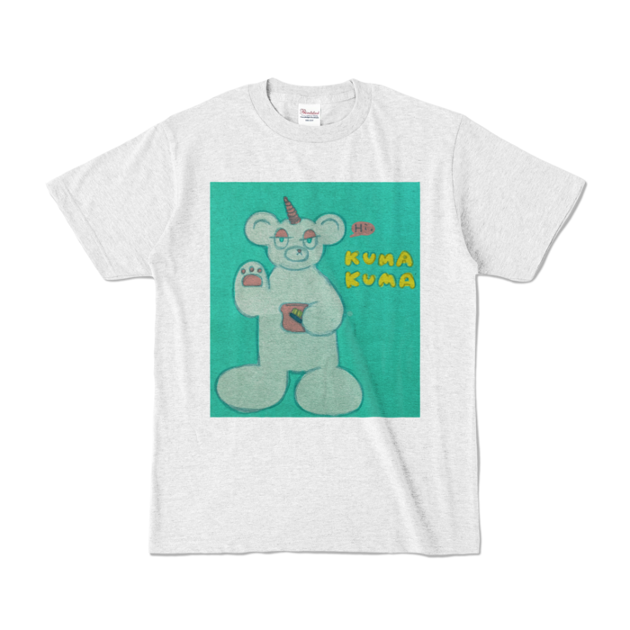 カラーTシャツ - S - アッシュ (淡色)