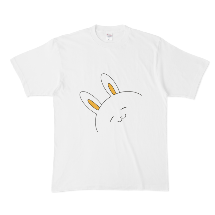 うさうさTシャツ - XL - 白
