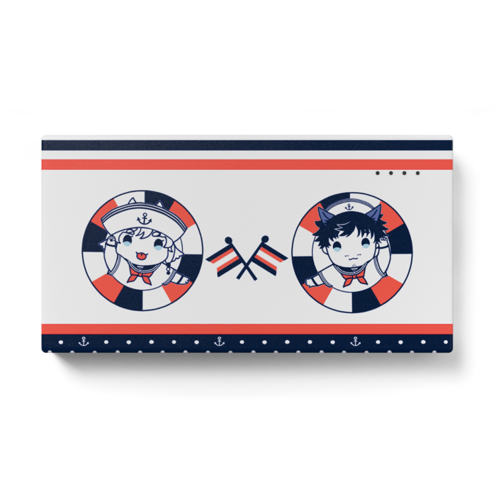 モバイルバッテリー - 123 x 65 (mm)
