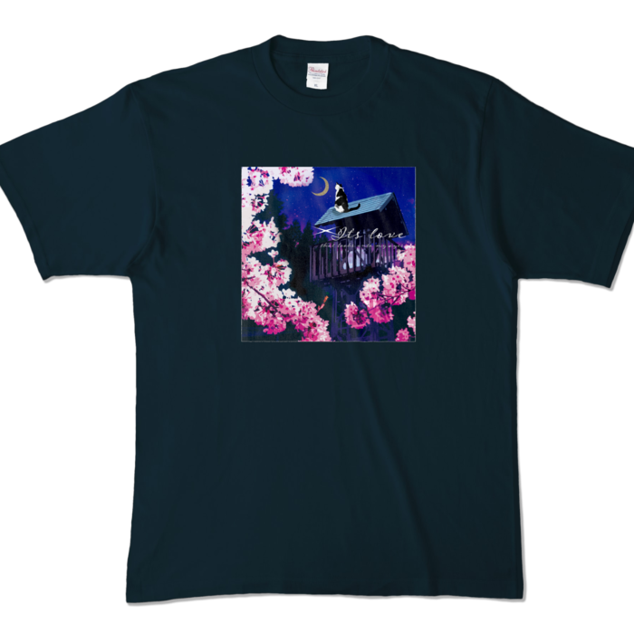 カラーTシャツ - XL - ネイビー (濃色)