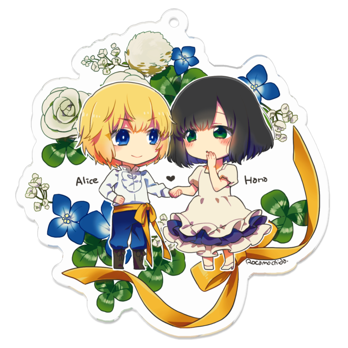 アクリルキーホルダー - 70 x 70 (mm)