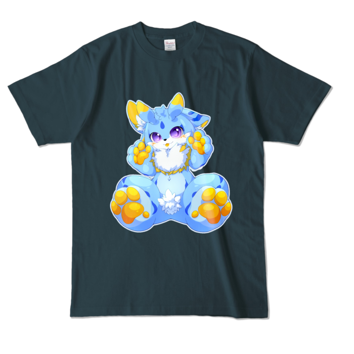 カラーTシャツ - L - デニム (濃色)