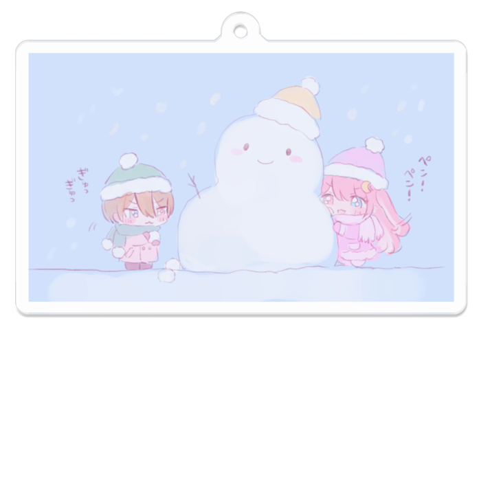 アクリルキーホルダー - 70 x 70 (mm)