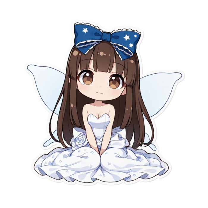 ステッカー - 160 x 160 (mm)(キャラのみ)