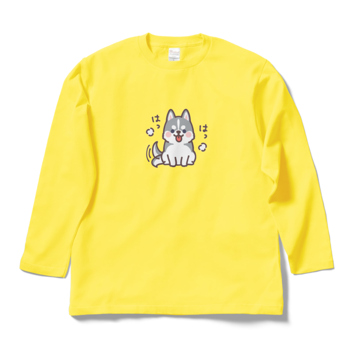 ロングスリーブTシャツ - L - イエロー