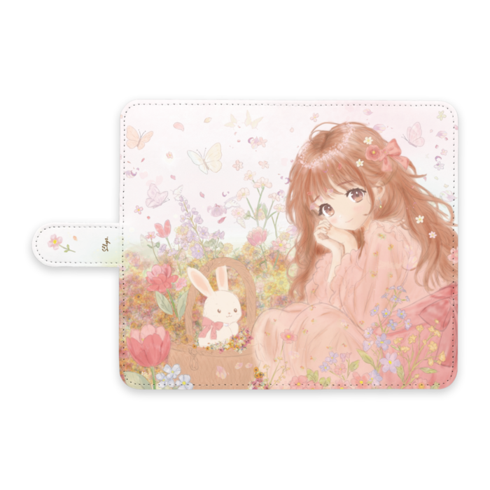 手帳型Androidケース - L - ストラップ穴 なし