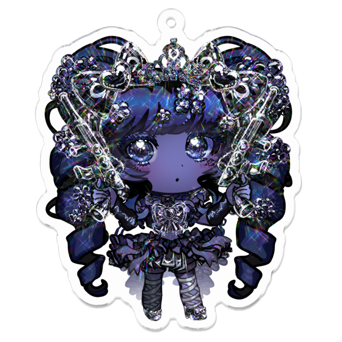 アクリルキーホルダー - 70 x 70 (mm)