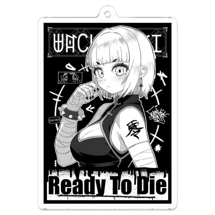 アクリルキーホルダー - 70 x 70 (mm)