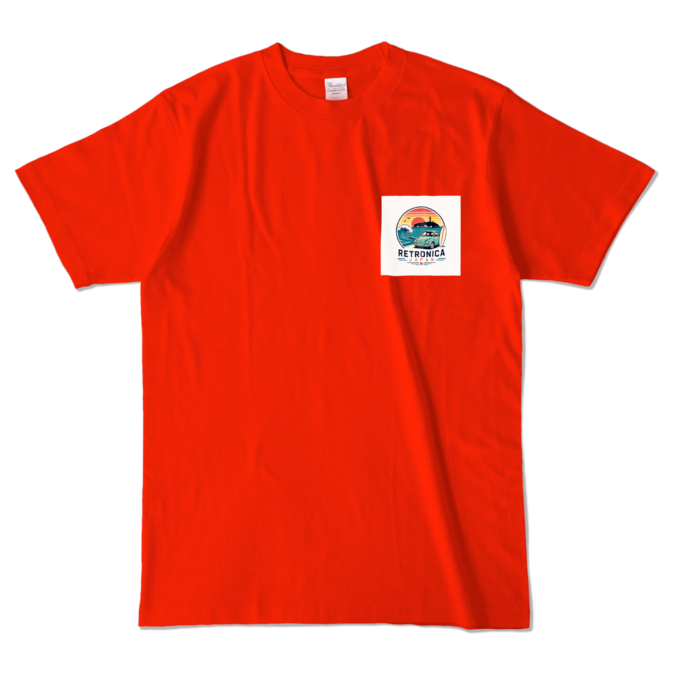 カラーTシャツ - L - レッド (濃色)
