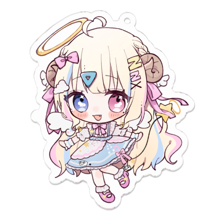 アクリルキーホルダー - 70 x 70 (mm)