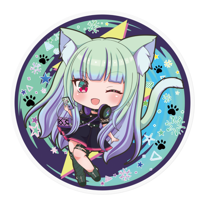 ステッカー - 100 x 100 (mm)