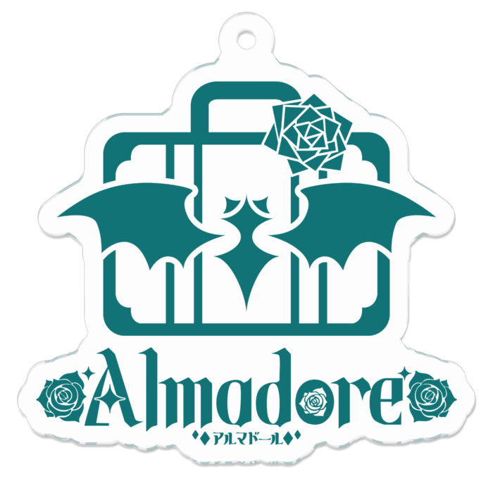 アクリルキーホルダー グリーン