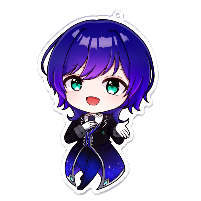 アクリルキーホルダー - 100 x 100 (mm)