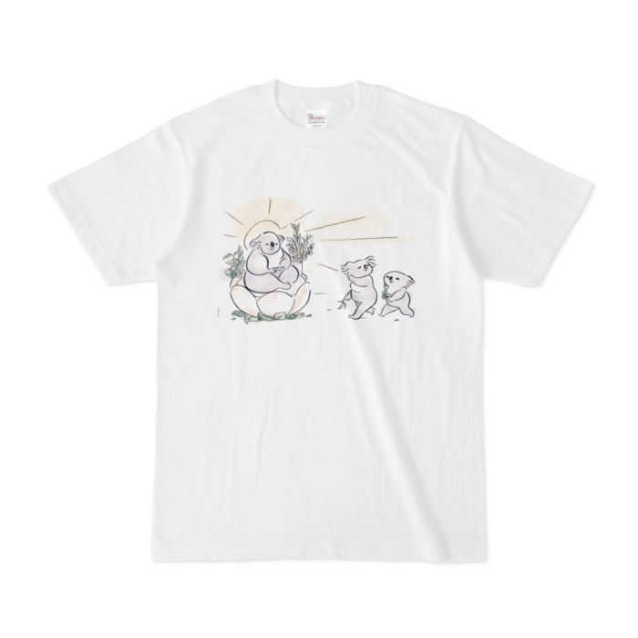 Tシャツ - S - 私こそが光だ 白+水彩色