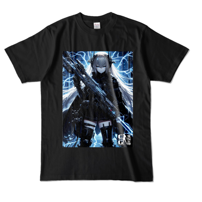カラーTシャツ - L - ブラック (濃色)