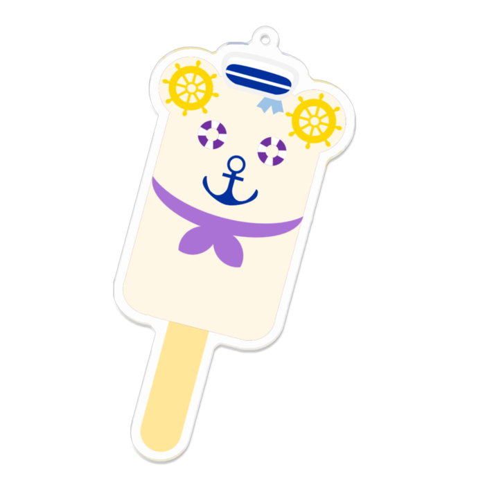 アクリルキーホルダー - 100 x 100 (mm)