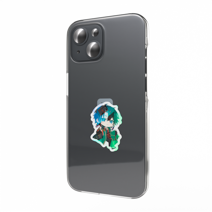 ホログラムスマホステッカー - 縦