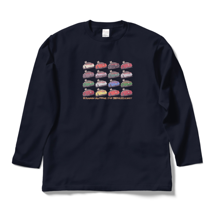 ロングスリーブTシャツ - L - ネイビー