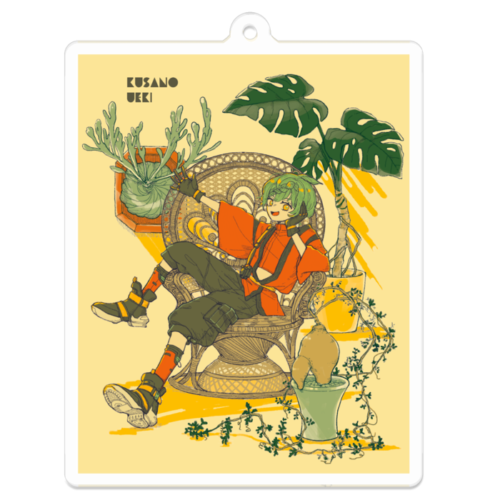 アクリルキーホルダー - 70 x 70 (mm)