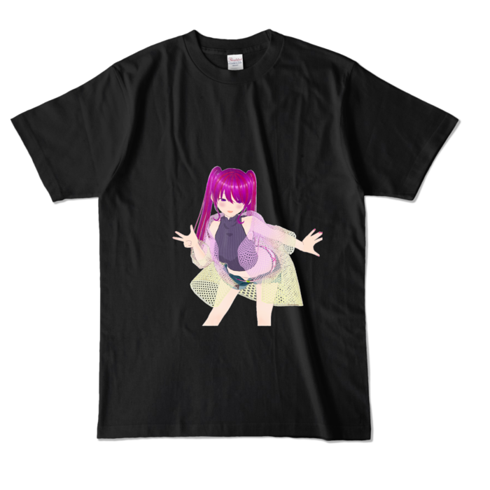 カラーTシャツ - L - ブラック (濃色)