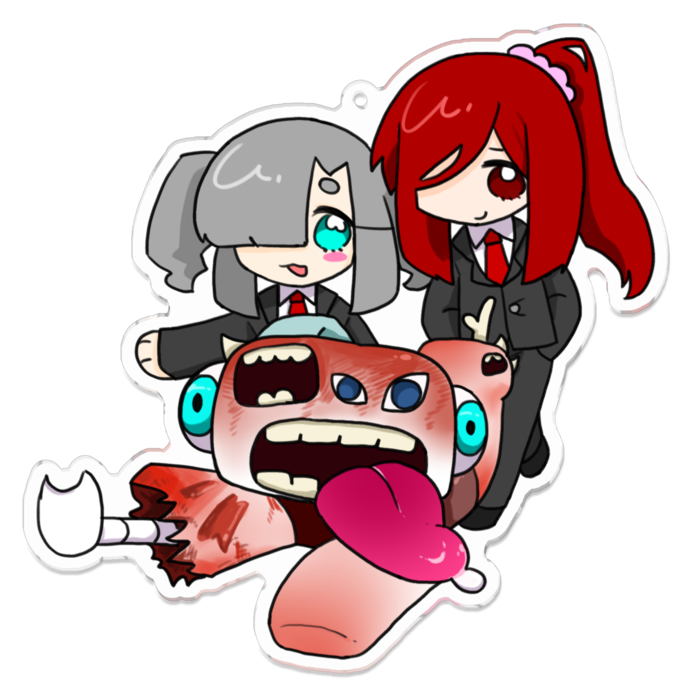 アクリルキーホルダー - 100 x 100 (mm)