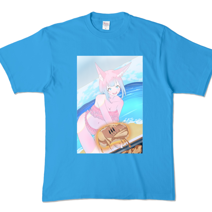 カラーTシャツ - XL - ターコイズ (濃色)