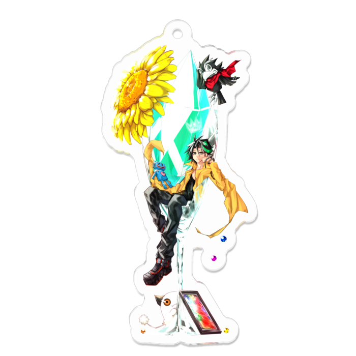 アクリルキーホルダー - 70 x 70 (mm)