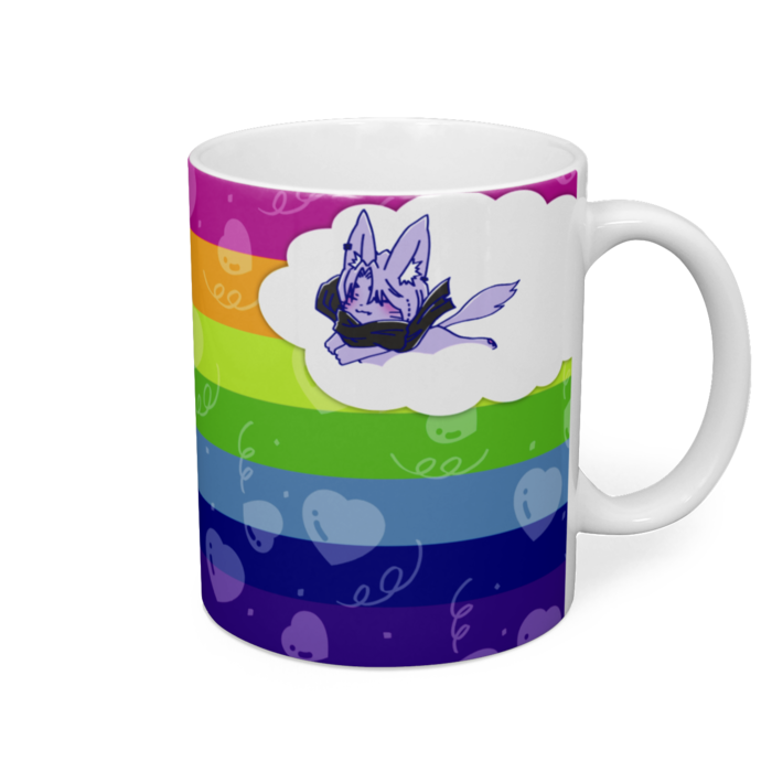 マグカップ - 直径 8 cm / 高さ 9.5 cm