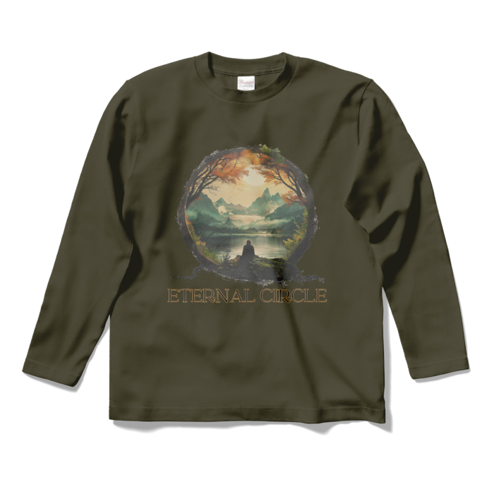 ロングスリーブTシャツ - S - アーミーグリーン