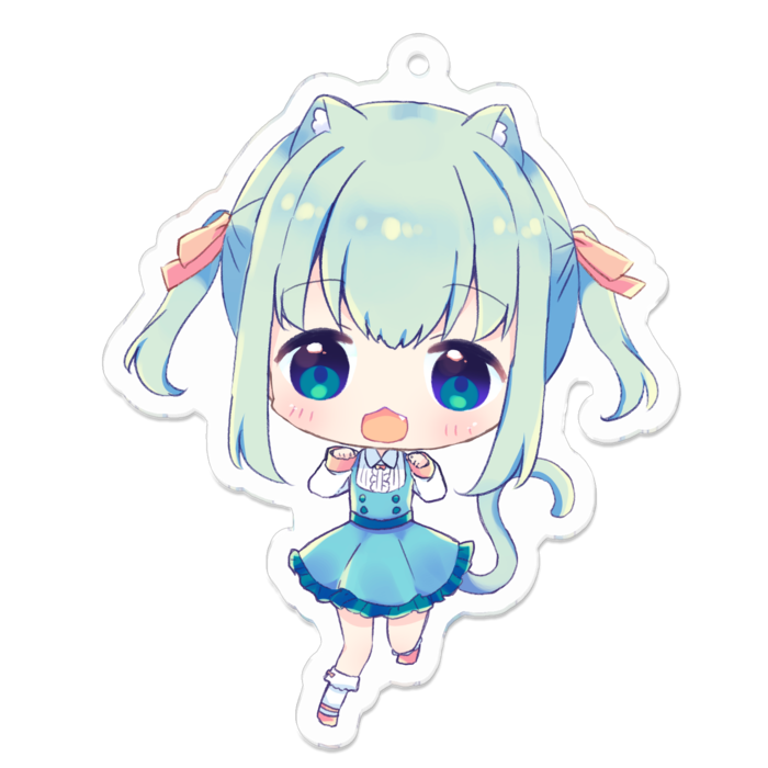 にゃおきゃっと 70 x 70 (mm)