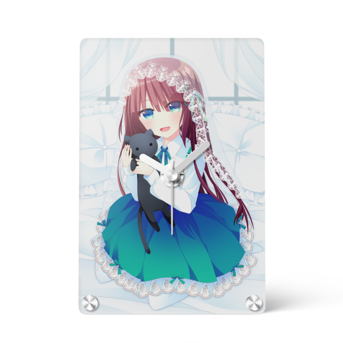 アクリル時計 - 100x148mm