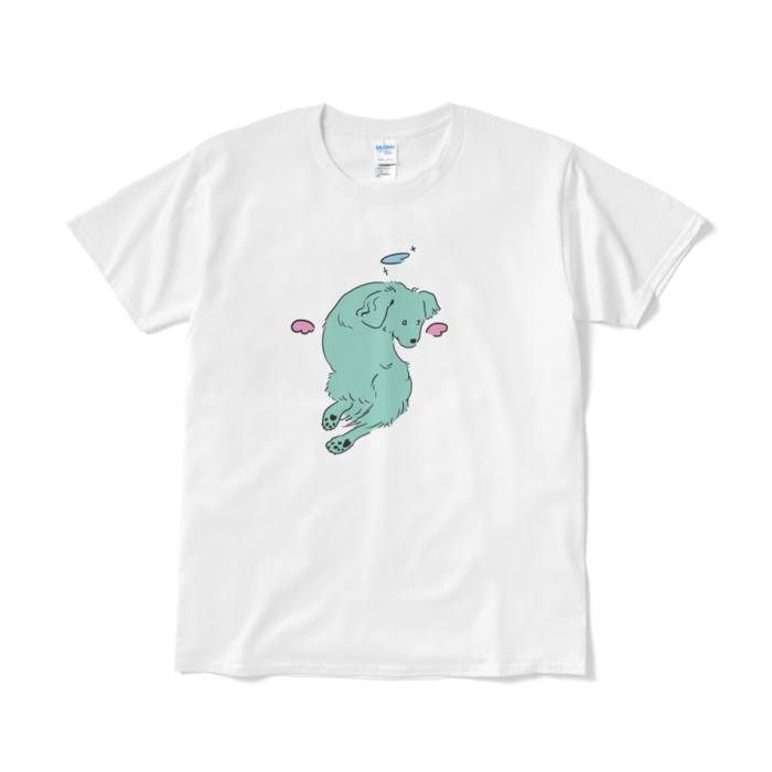 - L - ホワイト+グリーン