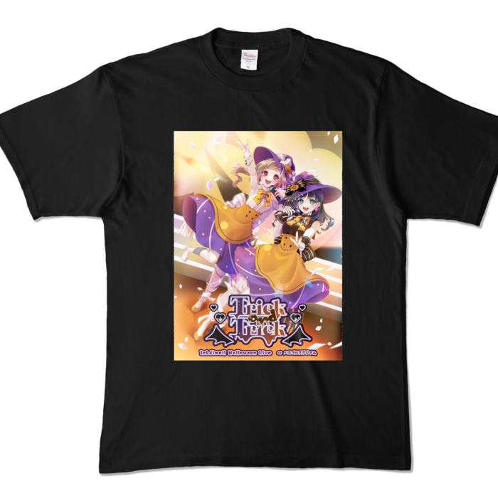 カラーTシャツ - XL - ブラック (濃色)