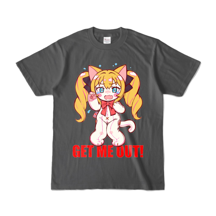 カラーTシャツ - S - チャコール (濃色)