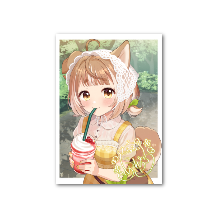 【3周年記念】フォト風カード 笑顔ver.