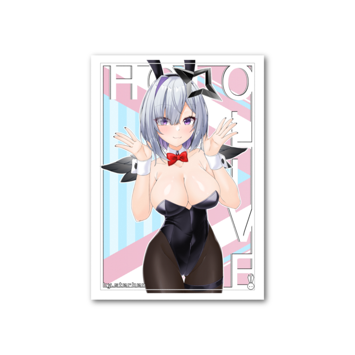 フォト風カード - 縦 - 両面　天音こなた バニー