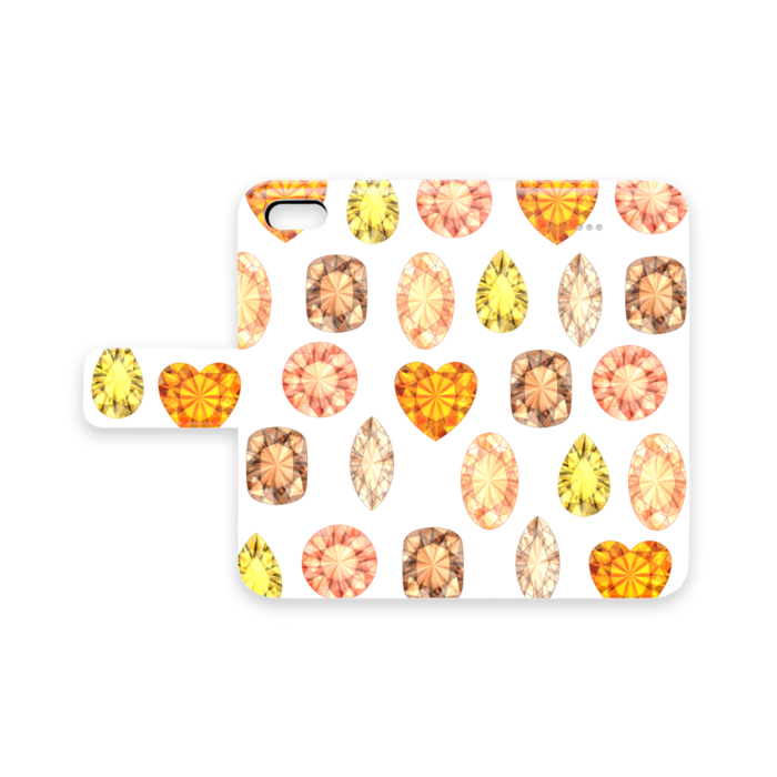 手帳型iPhoneケース - iPhone 5 / 5s / SE - ストラップ穴 なし