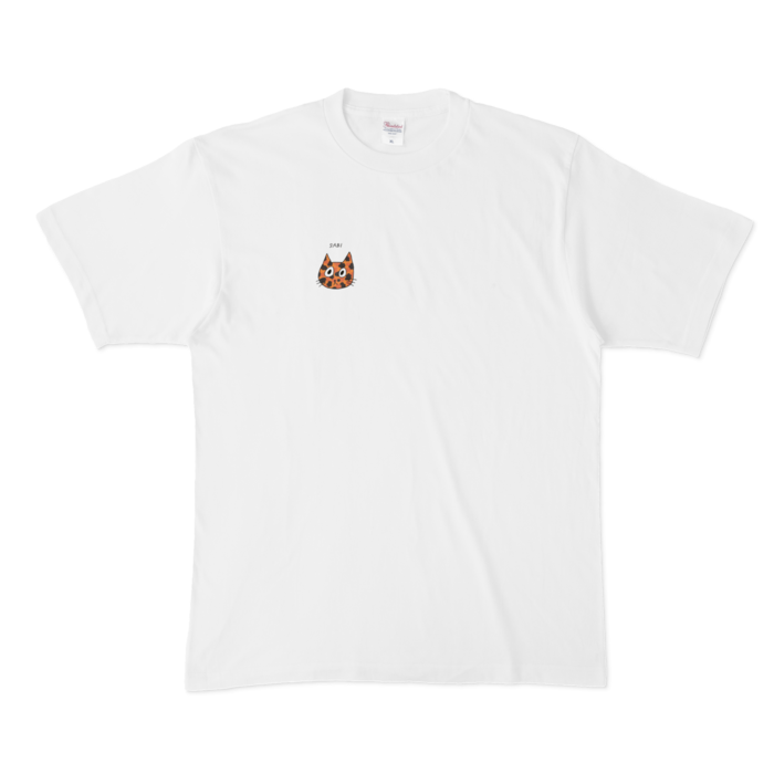 サビ猫Tシャツ - XL - 白