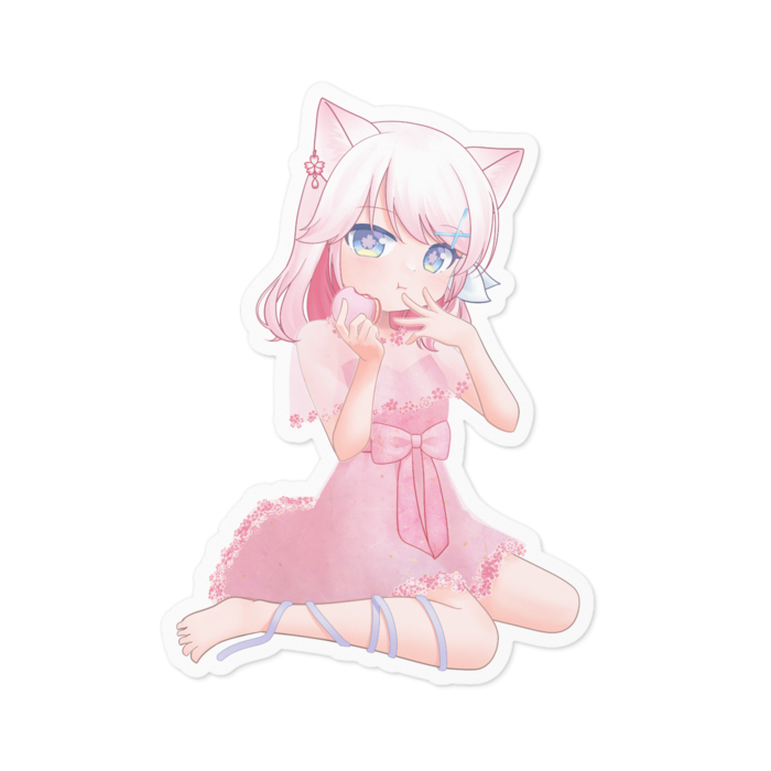 マカロンステッカー - 100mm