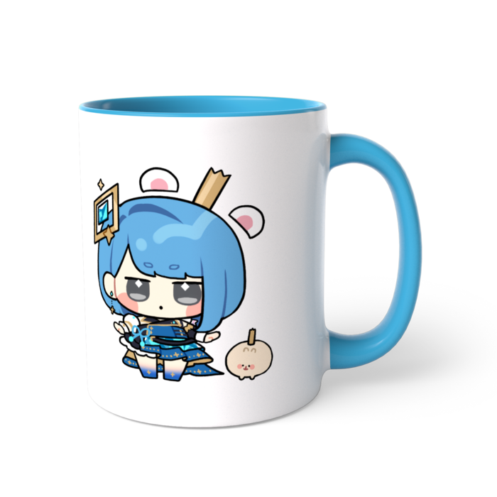 ツートンカラーマグカップ - 直径 8.2cm / 高さ 9.5cm