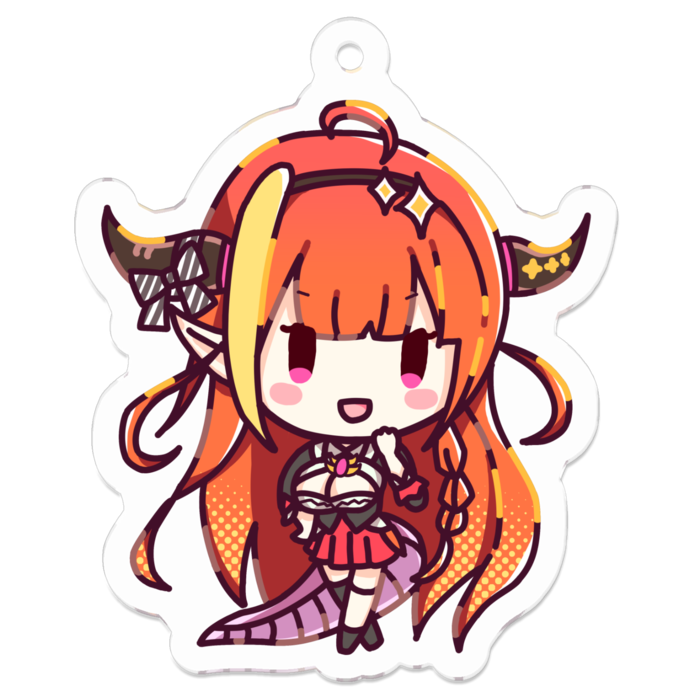 アクリルキーホルダー - 50 x 50 (mm)