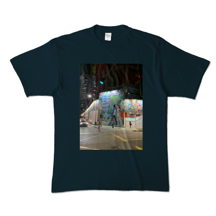 カラーTシャツ - XL - ネイビー (濃色)