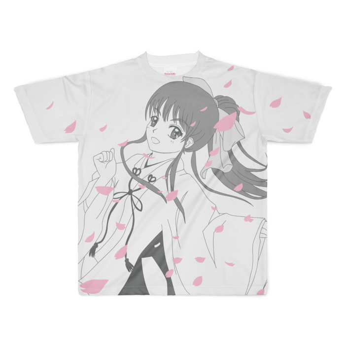 フルグラフィックTシャツ - XL - 正面印刷のみ