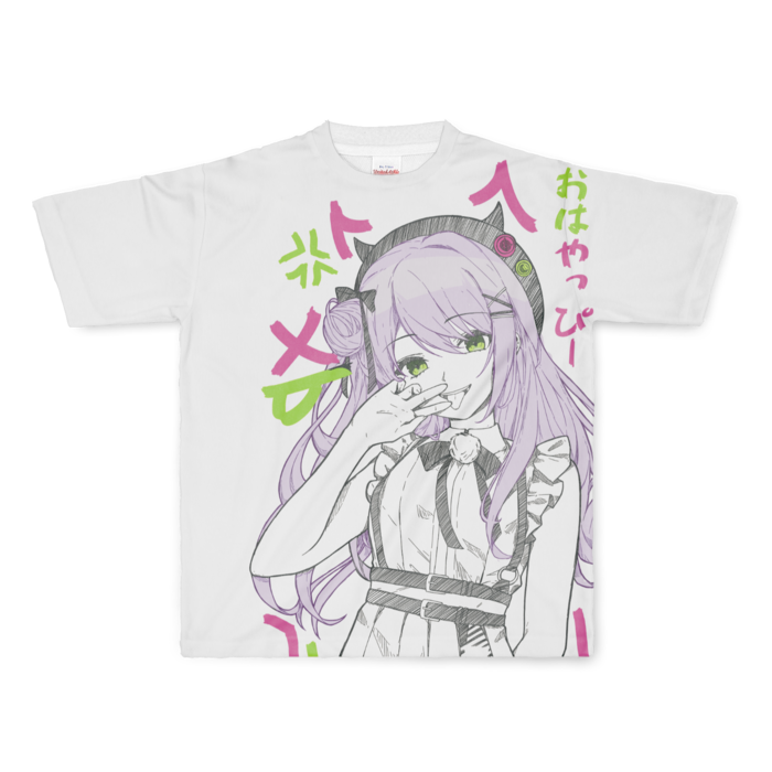 フルグラフィックTシャツ - L - 正面印刷のみ