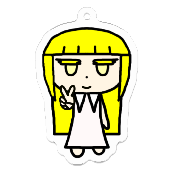 アクリルキーホルダー - 50 x 50 (mm)