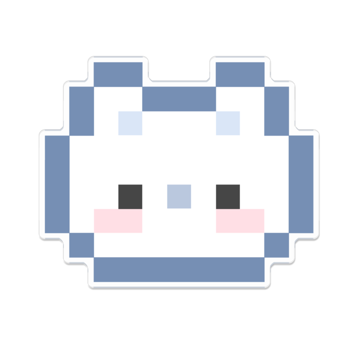 アクリルバッチ(L/100x100mm)