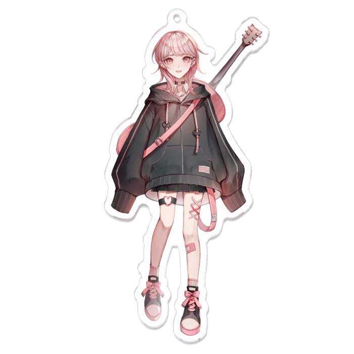 アクリルキーホルダー - 100 x 100 (mm)