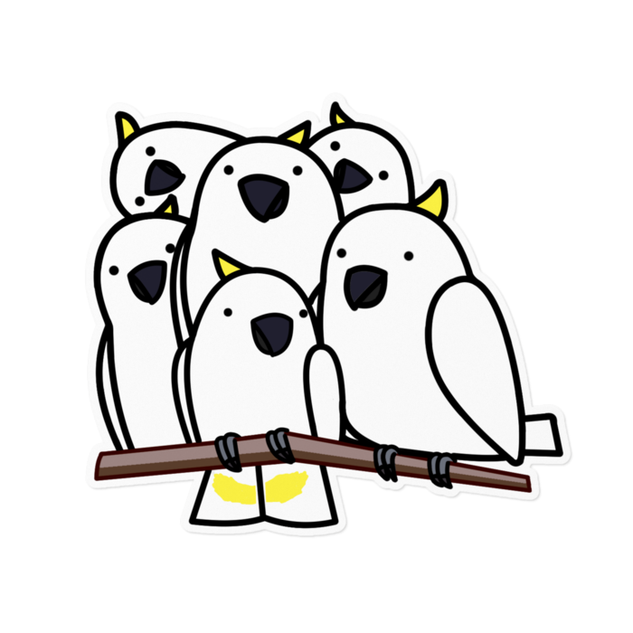 ステッカー - 160 x 160 (mm)